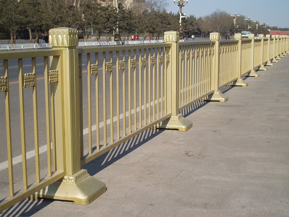 黃金蓮花護(hù)欄 廣場(chǎng)隔離護(hù)欄