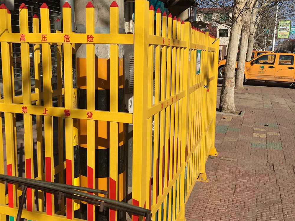 塑鋼變壓器護欄 電力隔離護欄